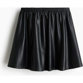 H&M Flared Skirt in Black at Nordstrom, Size Xx-Small