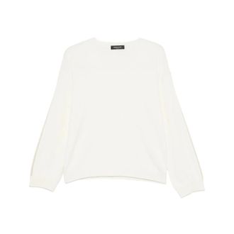 Fabiana Filippi Jumper - female - Fabiana Filippi - Round-neck Knitwear - White - 2XS - Knitwear