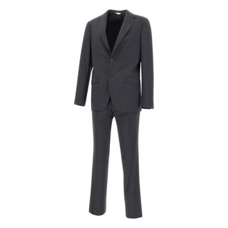 Boglioli Single Breasted Suits, male, Gray, XL, 69B-Line Two-Piece Suit