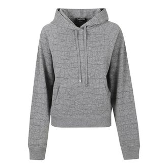 Tom Ford Dames, Truien, Grijs, Maat: M Katoen