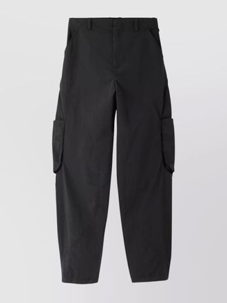 Jacquemus high-rise wide-leg cargo trousers