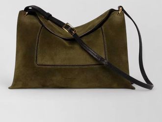 Wandler penelope suede leather shoulder bag