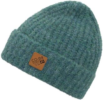 Chillouts Beanie CHILLOUTS Ines Hat, Damen, gr&uuml;n (peacock gr&uuml;n), Grobstrick, Kunstfaser, meliert, M&uuml;tzen Beanie, Strickm&uuml;tze in leicht melierter Optik