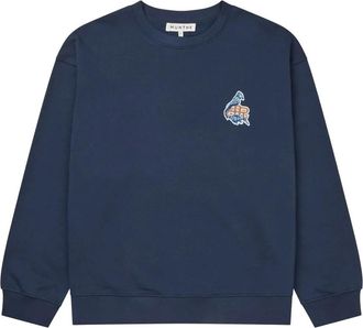Munthe Sweatshirt - Dames - Sweatshirts - Blauw - S - Hoodies & sweatvesten
