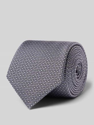 HUGO BOSS Krawatte aus Seiden-Mix in Dunkelblau, Gr&ouml;&szlig;e 1