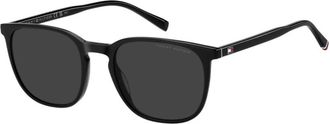 Tommy Hilfiger 2266/S Zonnebril - Heren - Accessoires - Zwart - Maat: 52 MM