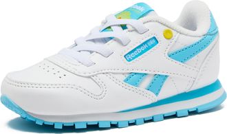 Reebok Womens Classic Leather Trainers, Chalk/Sunbaked Clay, Chalk Sunbaked Clay, 5 Big Kid