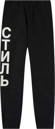 Heron Preston Ctnmb Logo Joggingbroek - Heren - Sweatpants - Zwart - L - Katoen - Broeken