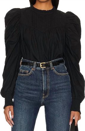 Cleobella Irina Blouse In Black