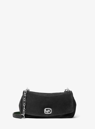 Michael Kors Bryant Small Suede Convertible Shoulder Bag