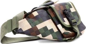 Louis Vuitton Motion Bumbag Damoflage Canvas belt bag - Verde