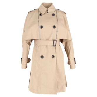 Vivienne Westwood Vivienne Westwood Trenchcoat in Beige Katoen