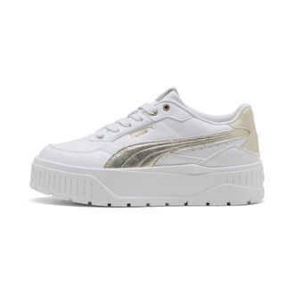 Puma Sneakers Karmen II Idol Metallizzato Whisper da donna, Scarpe, Bianco, 35.5