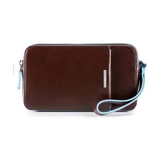 Piquadro Bags, male, Brown, Size: ONE SIZE Mens clutch with two dividers