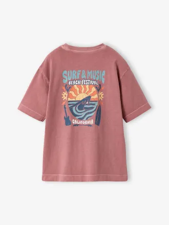 Jonen Oversize T-Shirt Kinder JONEN, Baumwolle altrosa