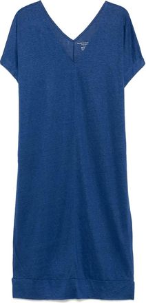 Majestic Filatures Abito con scollo a V - Blu