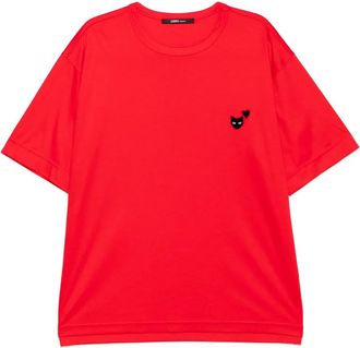 Songzio T-shirt Love Panther - Rosso