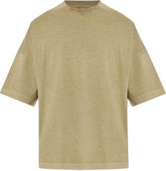 Palm Angels Hombre, Camisetas, Verde, Talla: M