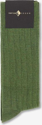 Sozzi Milano Kurze Socken im Rippstrick