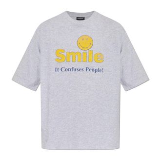 Dsquared2 Hombre, Camisetas, Gris, Talla: 3XL