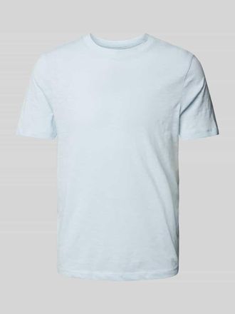 Mc Neal T-Shirt mit Stehkragen in Hellblau, Gr&ouml;&szlig;e XXL