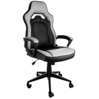 Elama High Back Adjustable Office Chair in Gray at Nordstrom