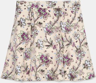 Kate Spade New York Satin Devore Mini Skirt