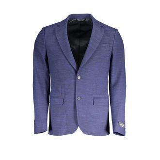Guess ClassicFit Blazer - Dames - Jassen - Blauw - Maat: 3XL Poliester