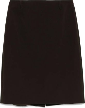 Prada Gonna anni 2000 - Marrone