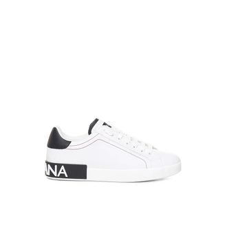 Dolce & Gabbana Sneakers, male, White, Size: 10 1/2 US Portofino Sneakers