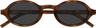 Saint Laurent Sunglasses, unisex, Brown, Size: 51 MM M161/K Sunglasses