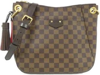 Louis Vuitton Pre-owned Damier South Bank Schoudertas - Dames - Vintage Schoudertas - Bruin - ONE Size - Vintage