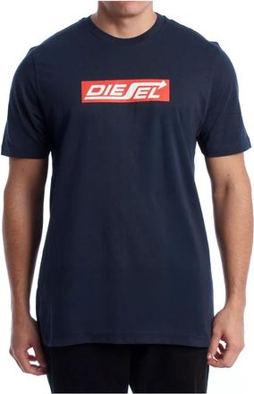 Diesel T-Just T-Shirt - Heren - T-shirts - Blauw - M - Katoen - Tops