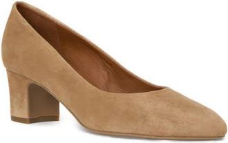 Aquatalia Tia Pump in Sand Suede at Nordstrom, Size 10.5