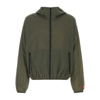 The North Face Red Box Opvouwbaar Windjack met Capuchon - Heren - Windbreakers - Groen - L - Polyester - Fitness