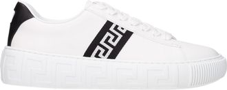 Versace Leather Mens Sneakers