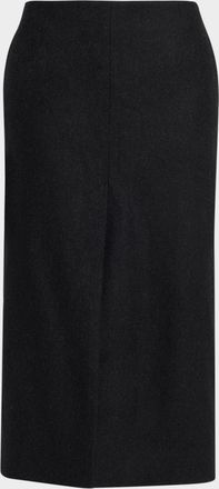 Nili Lotan Mariha Wool Midi Skirt