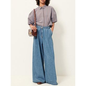 Sessun Zeer wijde jeans met hoge taille, DIEGUI