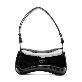 Diesel Shoulder Bags, female, Black, Size: ONE SIZE Black Clutch Bag Elegant Design