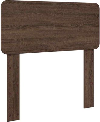 vidaXL Cabecero Roble Marr&oacute;n 90 Cm Madera Contrachapada Vidaxl