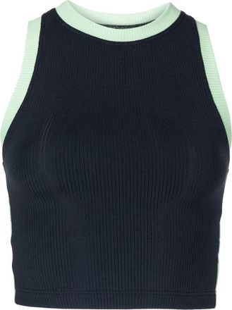 The Upside Solstice Monte performance top - women - Modal/Elastane - L - Blue