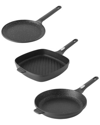 Berghoff Berghoff Gem Non Stick Cast Alum 3Pc Cookware Set