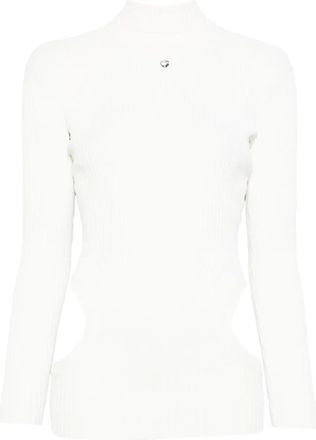 Coperni Top con dettaglio cut-out - Bianco
