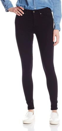 AG - Adriano Goldschmied Womens The Farrah Skinny Jean Super Black, Super Black, 32