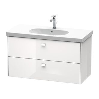 Duravit Duravit Brioso Neceser De Pared 102,0 X 46,9 Cm, Con 2 Cajones, Incl. Hueco Para Sif&oacute;n Y Delantal, Para Lavabo D-c&oacute;digo 034210, Color (frente/cuerpo):