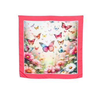 D'Aniello Silky Scarves, female, Multicolor, Size: ONE SIZE Silky Scarf