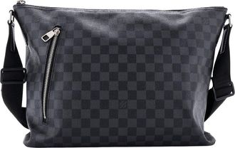Louis Vuitton Black Damier Graphite Mick Mm (Authentic Pre-Loved)