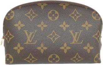Louis Vuitton Pre-owned Clutches, female, Brown, Size: ONE SIZE Pre-owned Canvas Clutch