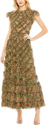 Mac Duggal Ruffle Gown
