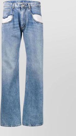 Maison Margiela bootcut denim trousers with five pockets